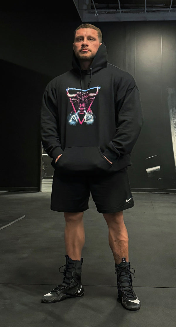 Project AD "Bull" Black Hoodie