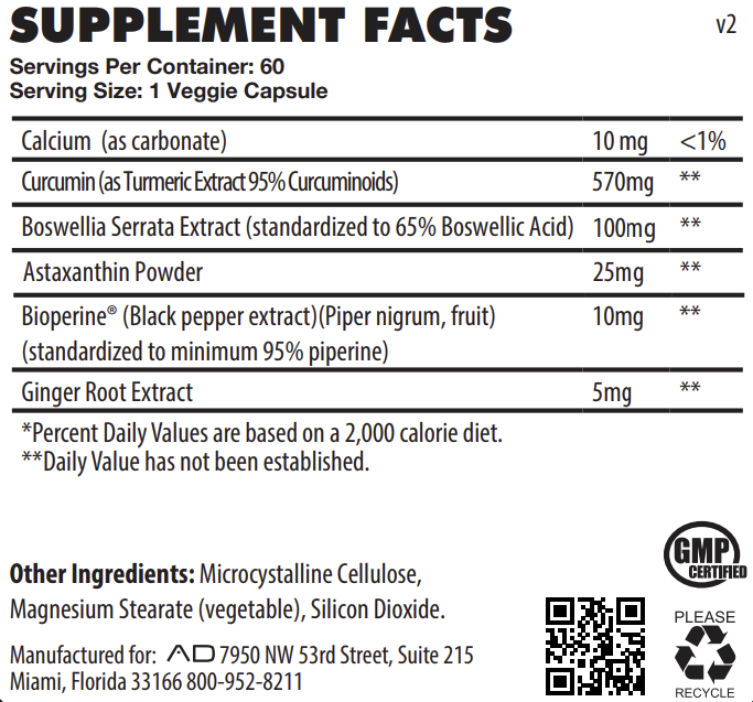 Curcumin+ | Anti-Inflammatory Response Complex