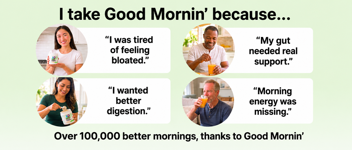 Good Mornin | Detox and Gut Performance Drink