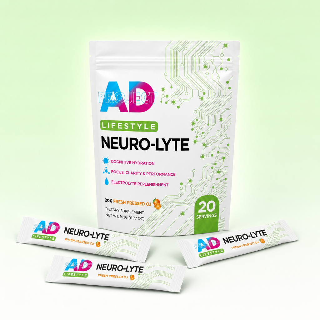 Neuro-Lyte Lifestyle pouch and stick packs