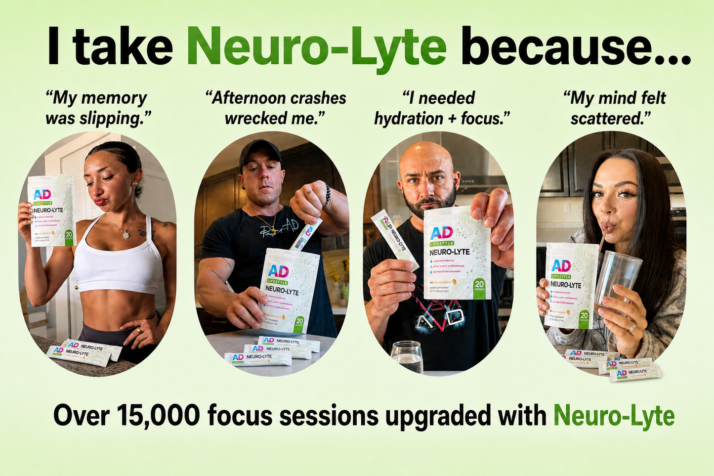Neuro-Lyte focus sessions